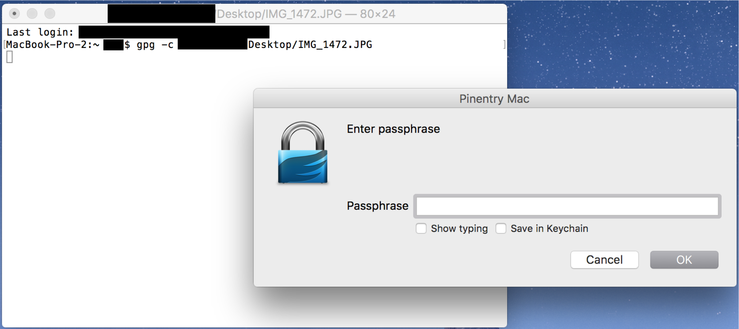 Mac File Encryption