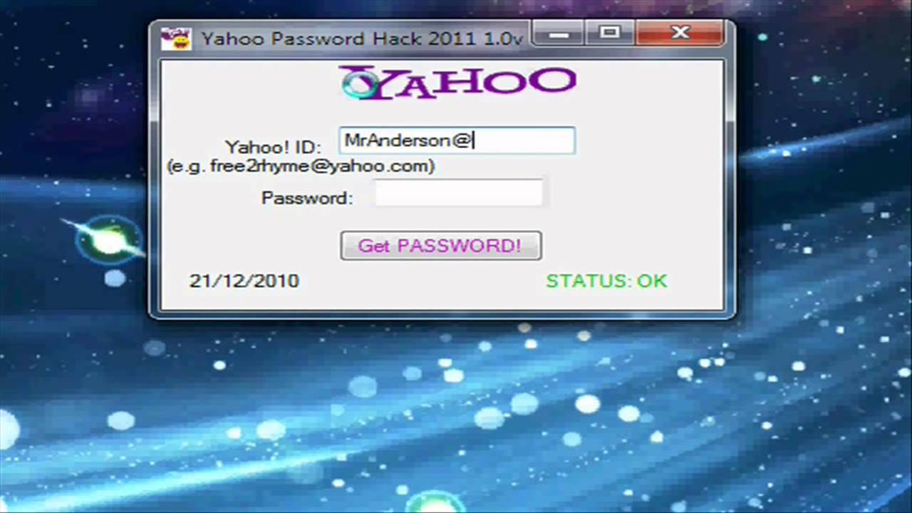 Hack Yahoo Password Free Online